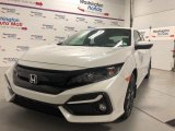 2020 Platinum White Pearl Honda Civic EX Hatchback #139423671