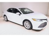 2018 Wind Chill Pearl Toyota Camry XLE #139437862