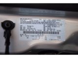 2017 C-Max Color Code for Ingot Silver - Color Code: UX