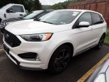 2019 White Platinum Ford Edge ST AWD #139437894