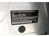 2017 5 Series Color Code for Glacier Silver Metallic - Color Code: A83