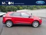 2020 Rapid Red Metallic Ford Edge Titanium AWD #139437775