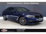2017 Mediterranean Blue Metallic BMW 5 Series 540i Sedan #139454812