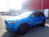 2020 Hydro Blue Pearl Jeep Cherokee Altitude 4x4 #139454780