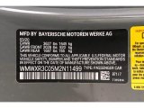 2021 Hardtop Color Code for Moonwalk Gray Metallic - Color Code: B71