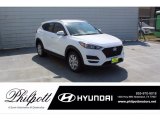 2021 White Cream Hyundai Tucson Value #139454799