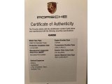 1966 Porsche 912 Karmann Coupe Info Tag