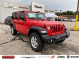 2021 Firecracker Red Jeep Wrangler Unlimited Sport 4x4 #139475247