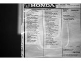 2021 Honda Odyssey EX-L Window Sticker
