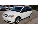 Stone White Dodge Grand Caravan in 2010