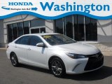 Blizzard White Pearl Toyota Camry in 2016