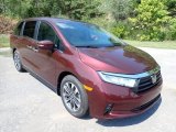 Deep Scarlet Pearl Honda Odyssey in 2021