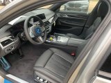 2021 BMW 7 Series 750i xDrive Sedan Black Interior