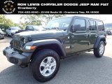 2021 Sarge Green Jeep Wrangler Unlimited Sport 4x4 #139499033