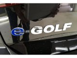 2016 Volkswagen e-Golf SEL Premium Marks and Logos