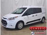 2018 Frozen White Ford Transit Connect XLT Van #139499195