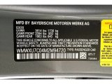 2021 Hardtop Color Code for Moonwalk Gray Metallic - Color Code: B71