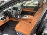 2021 BMW 7 Series 740i xDrive Sedan Cognac Interior
