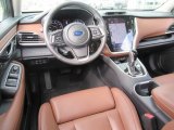 2020 Subaru Outback Touring XT Java Brown Interior