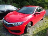 2017 Honda Civic LX Coupe Front 3/4 View