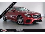 2018 designo Cardinal Red Metallic Mercedes-Benz E 400 Convertible #139517622
