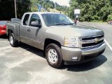 2008 Graystone Metallic Chevrolet Silverado 1500 LT Extended Cab 4x4 #13926012