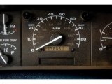 1996 Ford F250 XL Extended Cab 4x4 Gauges