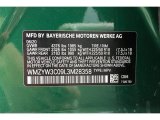 2020 Countryman Color Code for British Racing Green IV Metallic - Color Code: C38