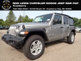 2021 Billet Silver Metallic Jeep Wrangler Unlimited Sport 4x4 #139535123