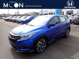 2020 Aegean Blue Metallic Honda HR-V Sport AWD #139535204