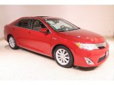 2013 Barcelona Red Metallic Toyota Camry Hybrid XLE #139535258