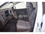 2021 GMC Canyon Denali Crew Cab 4WD Cocoa/Dark Atmosphere Interior