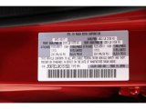 2017 CX-5 Color Code for Soul Red Metallic - Color Code: 46V