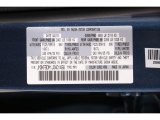 2018 CX-5 Color Code for Eternal Blue Metallic - Color Code: 45B
