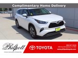 2020 Blizzard White Pearl Toyota Highlander XLE #139546641