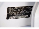 2017 Sonata Color Code for Hyper White - Color Code: WC9