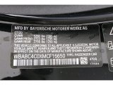 2021 8 Series Color Code for Black Sapphire Metallic - Color Code: 475