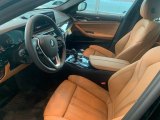 2021 BMW 5 Series 540i xDrive Sedan Front Seat