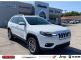 2020 Bright White Jeep Cherokee Latitude Plus 4x4 #139603892