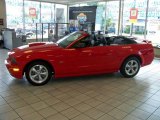 2008 Torch Red Ford Mustang GT Premium Convertible #13882054