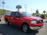 2005 Bright Red Ford F150 XLT SuperCrew 4x4 #13885995