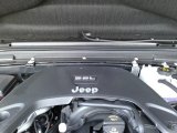 2021 Jeep Gladiator Mojave 4x4 3.6 Liter DOHC 24-Valve VVT V6 Engine