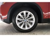 BMW X3 2017 Wheels and Tires