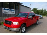 2004 Bright Red Ford F150 FX4 SuperCrew 4x4 #13938491