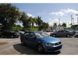 2017 Silk Blue Metallic Volkswagen Jetta SE #139629824