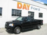 2007 Black Ford F150 STX SuperCab 4x4 #13931704