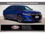 2018 Obsidian Blue Pearl Honda Accord Sport Sedan #139646530