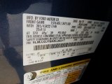 2019 Navigator Color Code for Blue Diamond Metallic - Color Code: FT