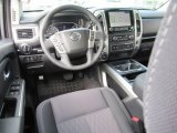 2020 Nissan Titan SV Crew Cab 4x4 Black Interior
