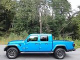 2021 Hydro Blue Pearl Jeep Gladiator Overland 4x4 #139667502